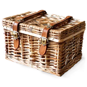 Custom Picnic Basket Png 06122024 PNG Image