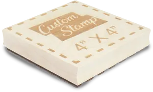 Custom Rubber Stamp Product Image PNG Image