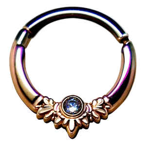 Custom Septum Piercing Jewelry Png Leo18 PNG Image