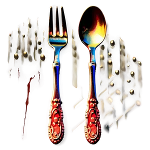 Custom Spoon And Fork Png 32 PNG Image