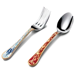 Custom Spoon And Fork Png Qyu51 PNG Image