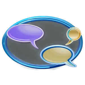 Custom Talk Bubble Png Fgd PNG Image