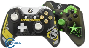 Custom Xbox Controllers Infinite Warfareand X4 PNG Image