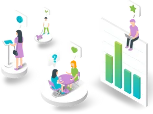 Customer Feedback Analysis Illustration PNG Image