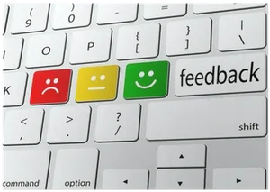 Customer Satisfaction Keyboard Buttons PNG Image