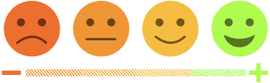 Customer Feedback Png Free Download - Happy To Sad Spectrum, Transparent Png PNG image with transparent background