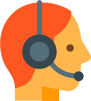 Icons8 Flat Customer Support - Orange Customer Care Icon, HD Png Download PNG image with transparent background