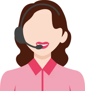 Customer Support Representative Icon PNG Image