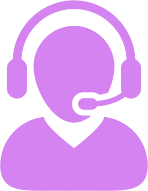 Customer Support Representative Icon PNG Image