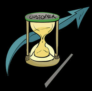Customer Time Value Concept PNG image with transparent background