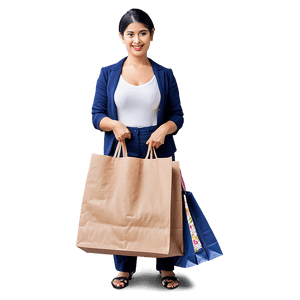 Customer with Shopping Bag PNG 86 PNG image with transparent background
