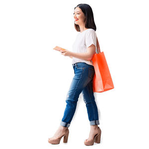Customer with Shopping Bag PNG juk95 PNG image with transparent background