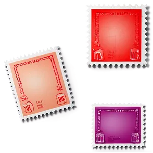 Customizable Blank Postage Stamp Png 29 PNG Image