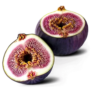 Cut Fig Slice Png Ota77 PNG Image