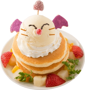 Transparent Stack Of Pancakes Clipart - Moogle Pancakes, HD Png Download PNG image with transparent background