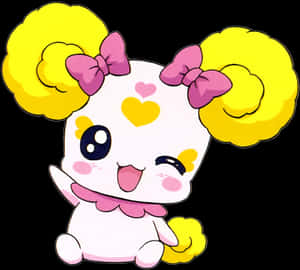Cute_ Animated_ Glitter_ Creature PNG image with transparent background