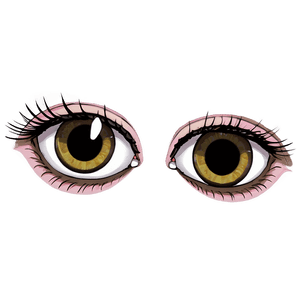 Cute Anime Eyes PNG ymj PNG