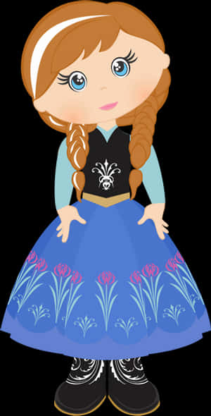 Frozen PNG image with transparent background