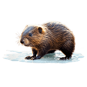 Cute Baby Beaver PNG 52 PNG image with transparent background