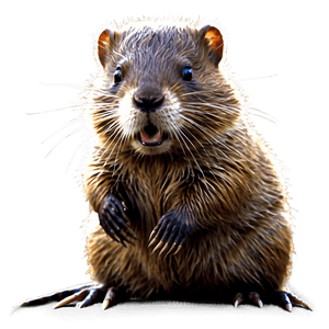 Cute Baby Beaver PNG ftf28 PNG image with transparent background