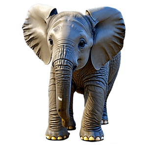 Cute Baby Elephant PNG 05032024 PNG image with transparent background