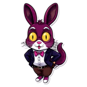 Cute Bad Bunny Stickers Png Diu36 PNG Image