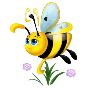 Cute Bee PNG ihh PNG image with transparent background