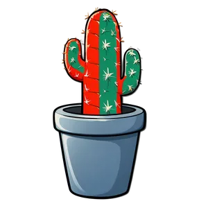 Cute Cactus Pot Png 06282024 PNG Image