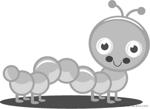 Transparent Caterpillar Png - Cute Caterpillar Transparent Background, Png Download PNG with transparent background