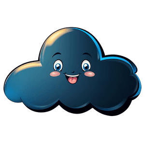 Cute Cartoon Cloud PNG fye34 PNG