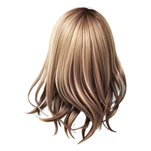 Cute Cartoon Hair Png Dab PNG Image