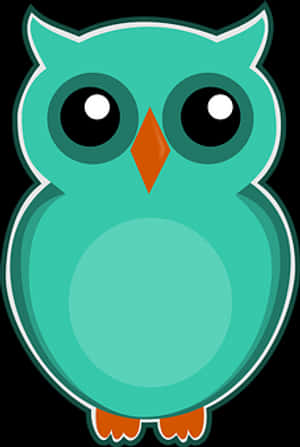 Cute Cartoon Owl PNG image with transparent background