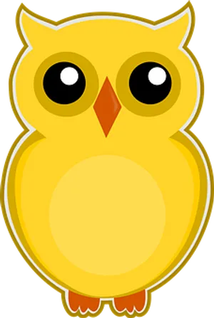 Cute Cartoon Owl Illustration PNG Image