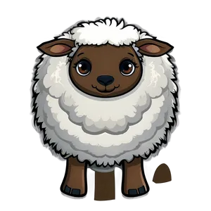 Cute Cartoon Sheep Png Cfh PNG Image