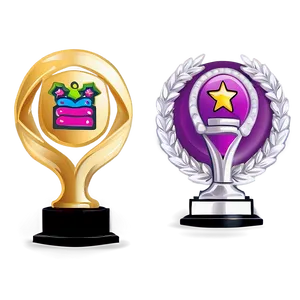 Cute Cartoon Trophy Png 06272024 PNG Image