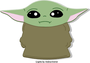 Baby Yoda'Class='img Responsive True Size - Clip Art Baby Yoda, HD Png Download PNG image with transparent background