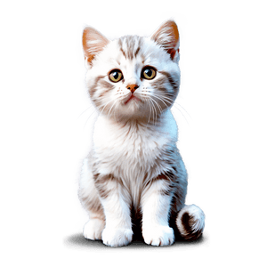 Cute Cat Clipart PNG 05232024 PNG image with transparent background