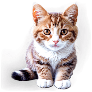 Cute Cat Clipart PNG uwt PNG image with transparent background