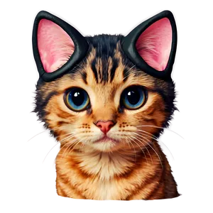 Cute Cat Ear Clipart Png 06212024 PNG Image