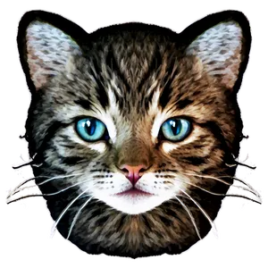 Cute Cat Filter Png Cik32 PNG Image