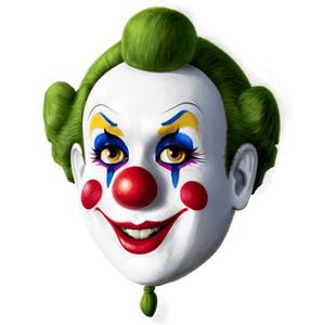 Cute Clown Emoji PNG 64 PNG image with transparent background