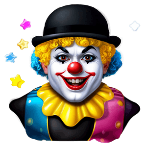 Cute Clown Emoji PNG phe17 PNG image with transparent background
