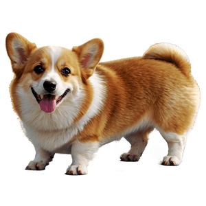 Cute Corgi PNG twu PNG image with transparent background