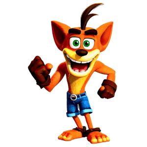 Cute Crash Bandicoot PNG 43 PNG image with transparent background