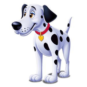 Cute Dalmatian Cartoon PNG 22 PNG image with transparent background