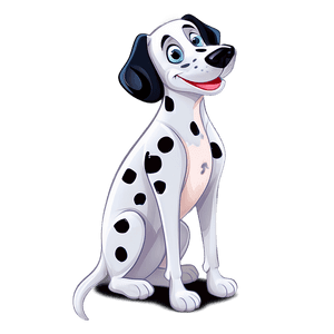 Cute Dalmatian Cartoon PNG eit82 PNG image with transparent background