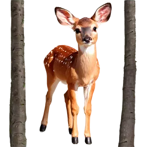 Cute Doe Clipart Png Lit PNG Image