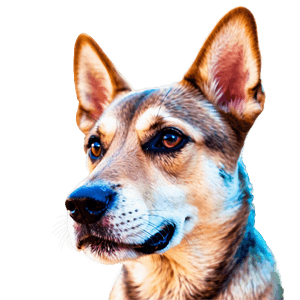 Cute Dog Head Clipart PNG 06212024 PNG