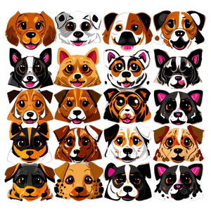 Cute Dogs PNG bwi23 PNG image with transparent background