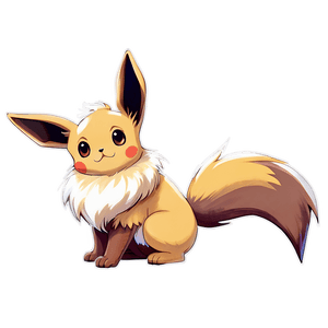 Cute Eevee Wallpaper PNG yes PNG image with transparent background